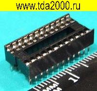 Панелька sdip-24-узкая ICSS-24 шаг 1,7 для микросхем
