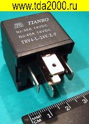 Реле JD2914 (TRV-4L-24V) (24в, 30А,замена 901.3747)