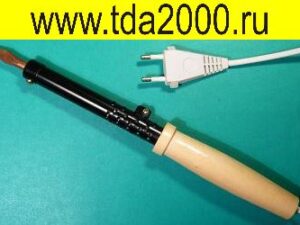 Паяльник 80 Вт отеч.деревянная ручка _220в
