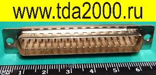 Разъём D-sub-37 DB-37M вилка