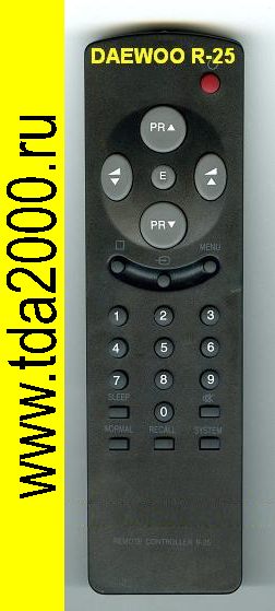 Пульт Daewoo R25 (R-25A01)