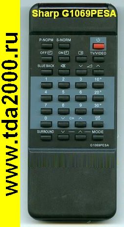Пульт Sharp G1069 PESA TV