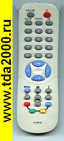 Пульт Toshiba CT90119 н/о