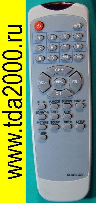 Пульт Rolsen KEX2C-C22/Sitronics, Akai (=KEX1D-C55) K10R-C17(K16R-C17(C10))