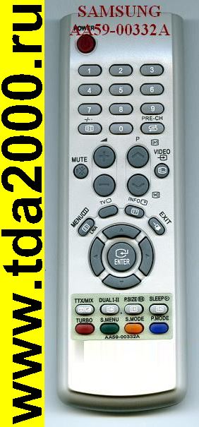 Пульт Samsung AA59-00332 A (=F) TV