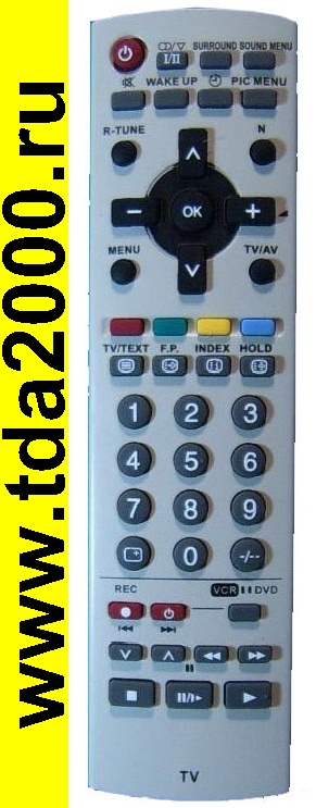 Пульт Panasonic N2QAJB000080 TV,VCR,DVD