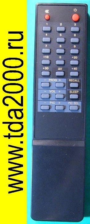 Пульт Philips RC-21 (подходит к Supra , Akai кинескопным)