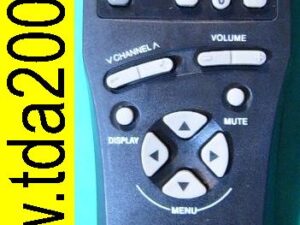 Пульт Jvc RM-C498 н/о TV( Jvc RM-C438)