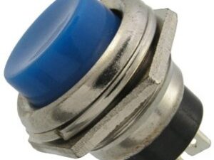 Кнопка PBS-26B off-(on) синий без фиксации