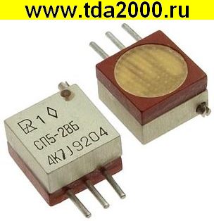 резистор Переменный СП5-35Б 4.7К 10% ОТК L=16 подстроечный