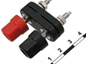 Разъём Банан гнездо двойное 10-0066