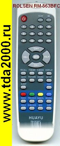 Пульт Rolsen RM-563 BFC