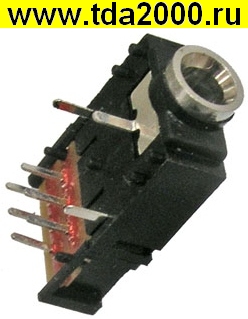 Разъём Аудио 3,5 гнездо на плату CKX3-3.5-15