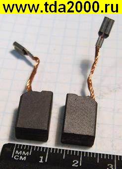 Щетка угольная 6,3х10х16 Кама розетка 2,8 (пара)