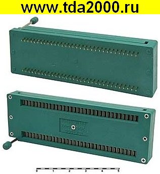 Панелька dip -64 SCZP-64 с нулевым усилием для микросхем