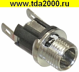 Разъём штырьковый 5,5х2,1 гнездо DC-04 (TC-025)