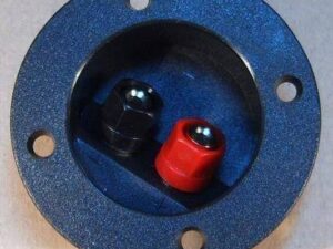 Разъём Корпусной терминал на 2 вывода для подключения динамиков (VK10685A 75mm)