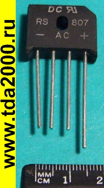 RS807 (1000V 8A) KBU810 диодный мост