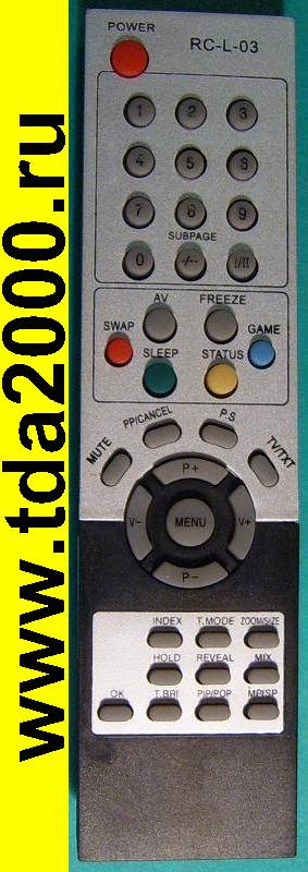 Пульт Sitronics RC-L-03 [tv]