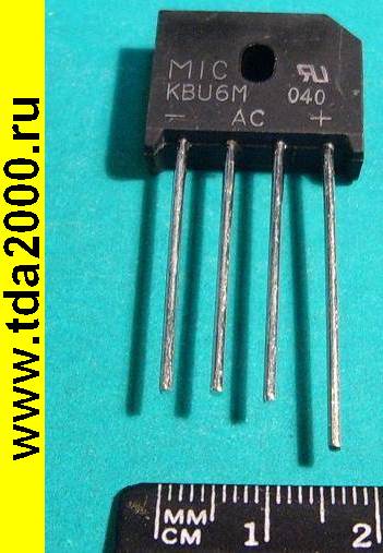 KBU6 M диодный мост