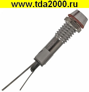 Светодиод в корпусе L-614-R 12v (6mm)