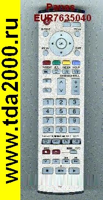 Пульт Panasonic EUR7635040 LCD