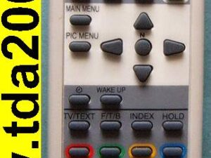 Пульт Panasonic EUR646925 (646932) с txt