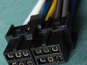 Авто разъем LG5610 (DK5356) 12 pin +ISO ( Переходник на евроразъем)