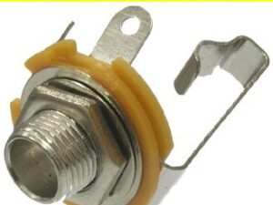 Разъём Аудио 6,3 моно гнездо на корпус (7-0068, ST-318,SZC-0068)