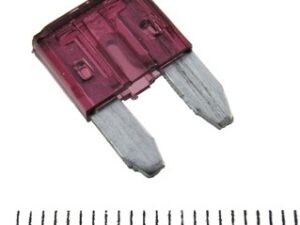 Предохранитель автомобильный мини 40А авто мини S1035-1 32V (11x17mm)