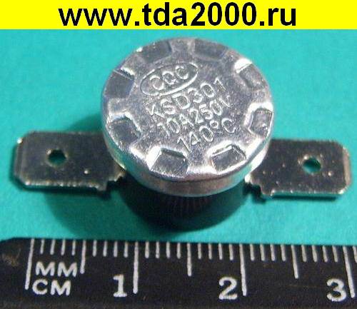 термореле 140°C 10А без фланца