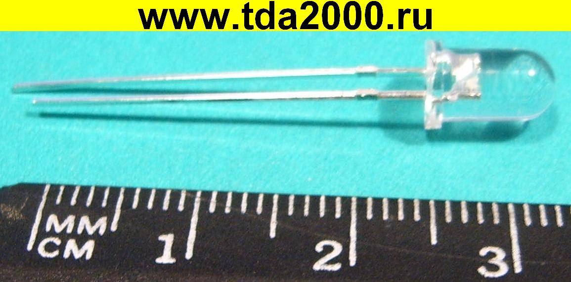 d=5мм белый 20000mcd DFL-5013UWC-20 7000K светодиод