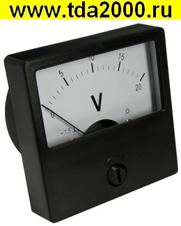 Вольтметр 20В М42301 (замена) Щитовой пост. Ток
