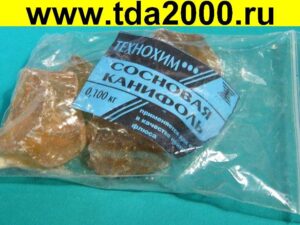 Флюс Канифоль 100гр. сосновая (пакет) Технохим