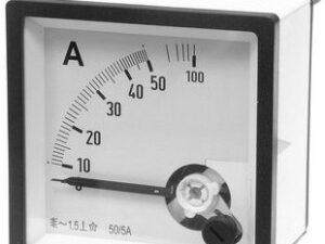 Щитовой прибор переменного тока Амперметр 50А/5А 50гц (72х72)