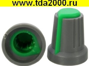 Ручка для резистора RR4817 (6mm круг зеленый)