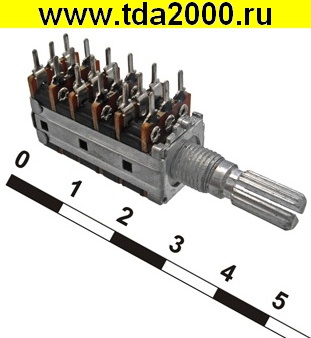 F095 KC 6x50k резистор переменный