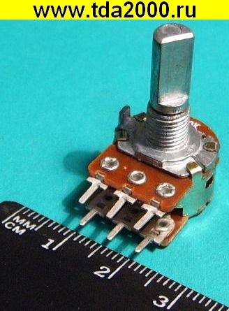 № 7 10к (2х3выв.) резистор переменный