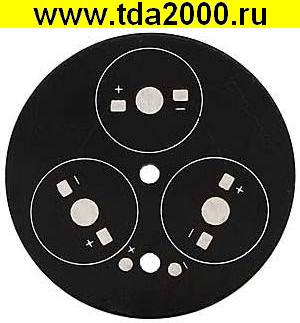 Радиатор для светодиодов 3x1W 1 color d60