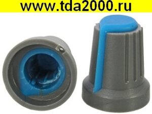 Ручка для резистора RR4817 (6mm круг синий)