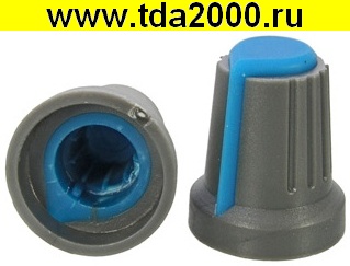 Ручка для резистора RR4817 (6mm круг синий)