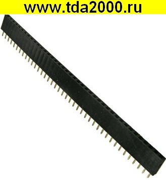 Разъём для плат 2.54мм PBS-1x40 (PBS-40) шаг 2.54 мм