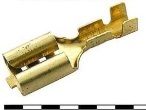 Разъём Клемма ножевая 6,3 DJ622-D6.3A розетка