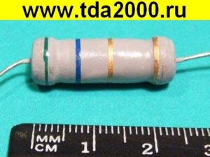 Резистор 5,6 ом 5вт CR-5 выводной