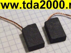 Щетка угольная 6,3х12,5х20 Aceca клемма «O» (пара)