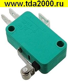 Микропереключатель KW1-103-6 с роликом (250в 5А)