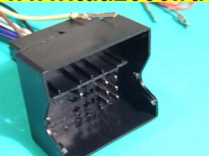 Авто разъем VW Golf 5, Skoda Octavia + ISO ( Переходник на евроразъем) (HK1492)