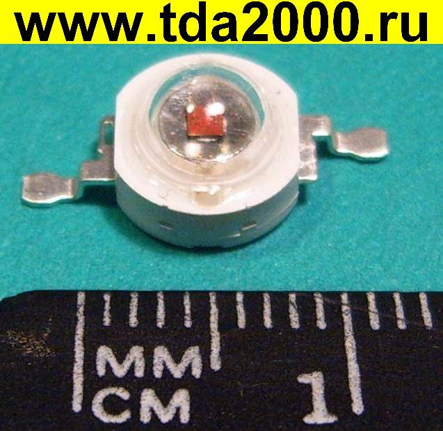 Светодиод мощный желтый 3вт CH-3