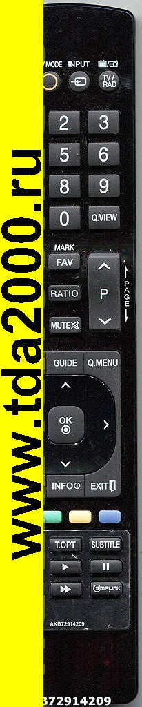 Пульт Lg AKB72914209 (AKB72914202)