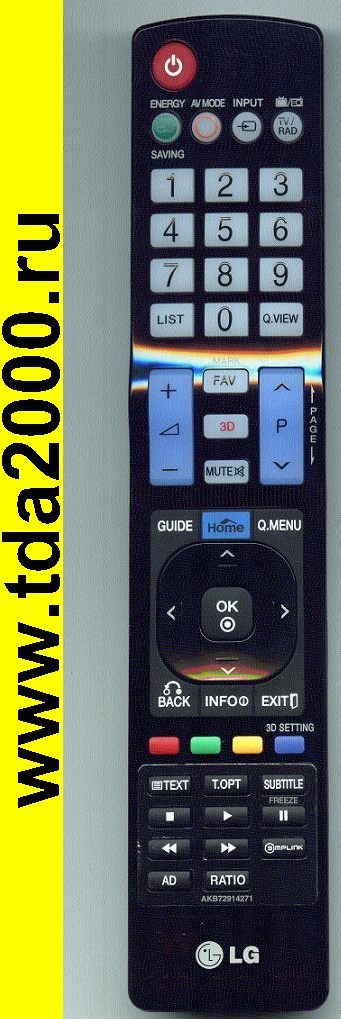 Пульт Lg AKB72914271 (AKB72914277)
